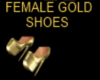 FEMALE SEXY GOLD HEELS