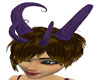 2 sets of Purple Horns