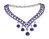 Sapphire Blue Necklace
