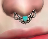 Septum turquoise silver
