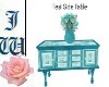 JW Teal Side Table