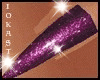 IO-Pinkish Glitter NaiLs