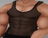 !M! BLACK TRNS TOP