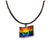 necklac lesbian gay flag