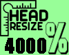 Head Resize 4000% MF