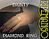 Diamond Ring Dainty LH
