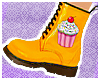 Cupcake Boots - Orange