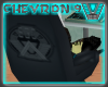 Chevron 9 Black Chair