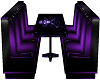 [em] purple skull bench