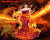 Fire Phoenix Gown  LMTD