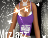 PURP N WHITE TANK