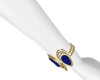 *B* Gold/blue Bracelet