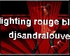 lighting rouge /blanc