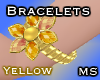 MS Flower bracelets yell