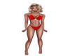 bikini red