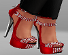Glam Red Rock Shoes