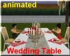 Wedding Table - animated