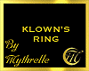 KLOWN'S RING