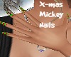 *S* X-Mas Mickey Nails