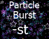 Particle Burst Stars