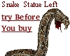 Snake Statue Cobra Left