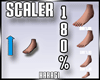 Foot Scaler Resizer 180%