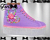Purple Candy Sneakers