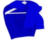 |L| Shoulder Sweater Blu