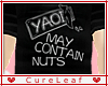 |YAOI| CONTAIN NUTS Blk