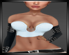 Denim Top White