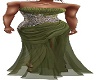OLIVE GREEN STRAPLESS