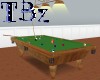 TBz 20P Snooker tbl -Oak