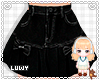 Kid 💜 Black Skirt
