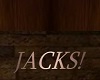 JACKS! wall sign
