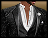 [S] Tieless suit