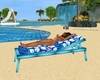 Pool side lounger