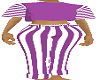 Angs pants & top purple