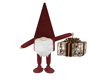 Santa with Gift Decor
