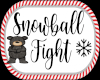 Teddy Snowball Fight