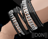 |D| Metal Bracelets M