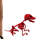 BB* Red Skeleton Dog