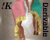 !K! Side Ruffle Skirt