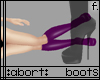 :a: Purple PVC Boots v2