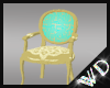 WD* Gold Wedding Chair