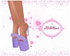 Corselette Purple Heels