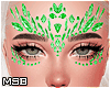 B | Green Face Decorat