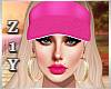 ZY: Pink Gym Visor