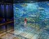 Blue Fish tank room