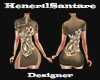 HS-Oriental Sepia Dress
