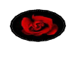 Red Rose black circle ru